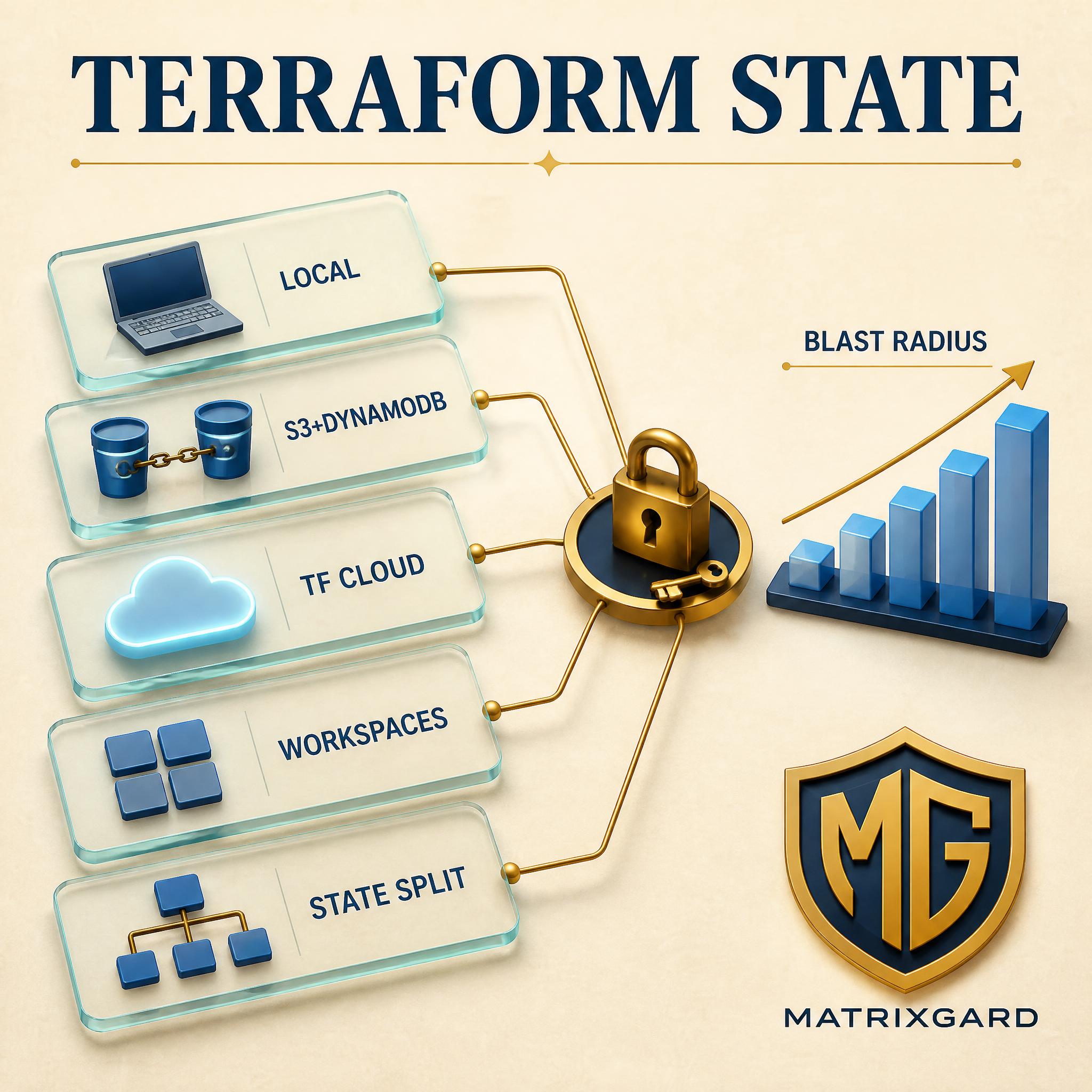 Terraform State for Startups: 5 Patterns and When Each Breaks at Scale